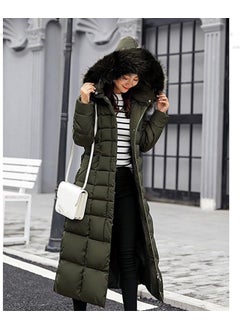 1Tarz Winter Full Length Fur Puffer Women's Coat  - Image 5