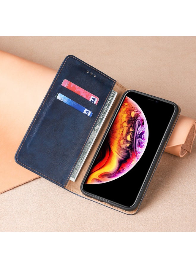 Generic - For Reno 4 Pro 5G Mobile Phone Leather Case OPPO R11S Flip Stand A94 5G Card Phone Case-Color:Business Brown-Applicable Model:OPPO Reno ACE/Realme X2 Pro - Image 1