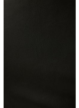Touche Flounce Leather Skirt  - Image 5