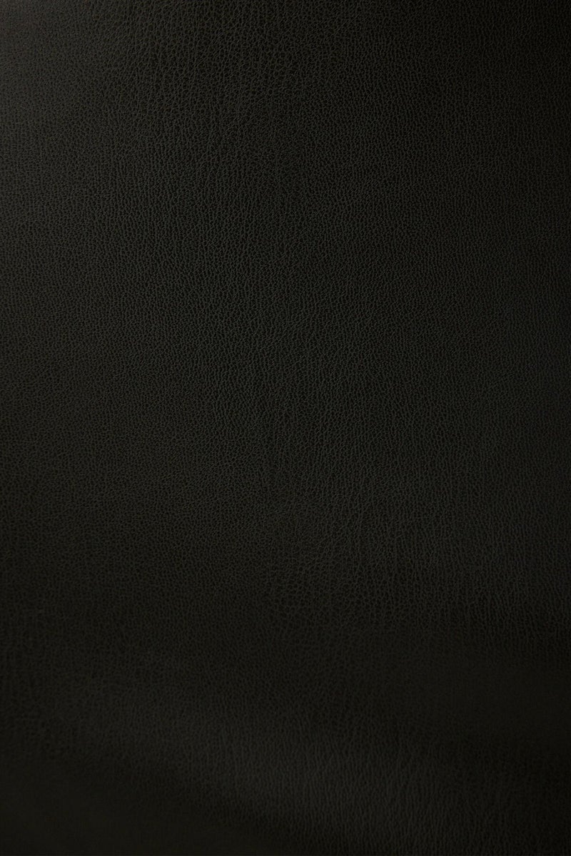 Touche Flounce Leather Skirt  - Image 5