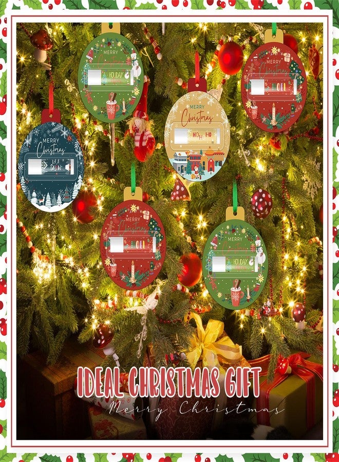 Lounsweer 24 Set Christmas Lip Balm Bulk Gifts Adult Christmas Party Favors Xmas Ball Style Lip Balm for Party Staff Coworker - Image 5