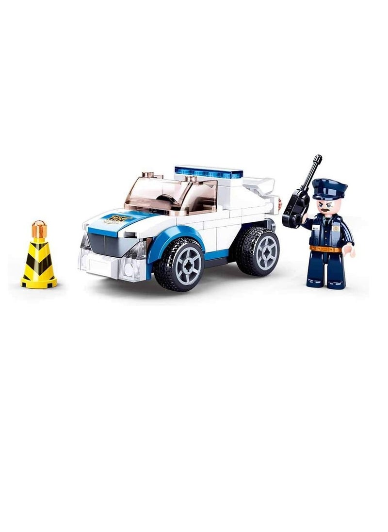 Sluban Sluban - Police P/B Police Car 90 Pieces - M38-B0824  - Image 2