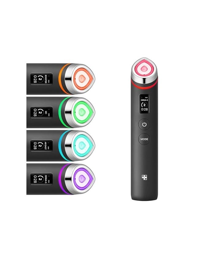 Booster Pro2 Age-R Booster Pro 6-in-1 Total Care LED Therapy, latest Upgraded version of Booster-H, for Enhanced Absorption, Radiance, Elasticity, Facial Contouring, and Pore Care - Image 1