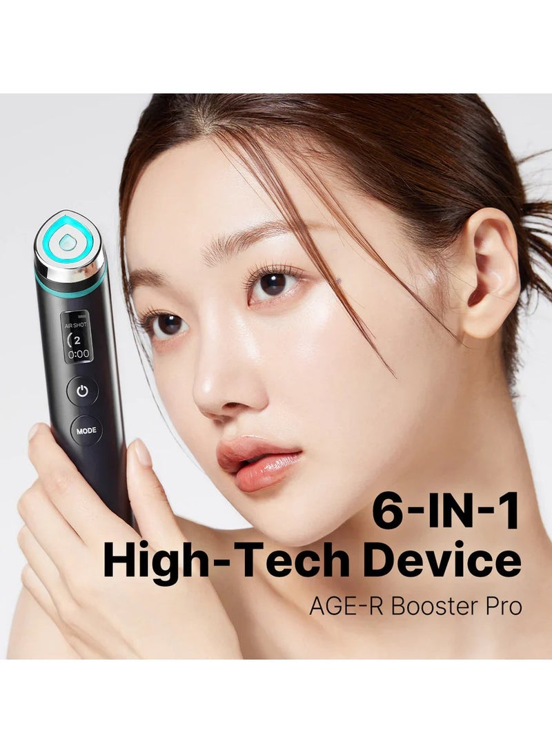 Booster Pro2 Age-R Booster Pro 6-in-1 Total Care LED Therapy, latest Upgraded version of Booster-H, for Enhanced Absorption, Radiance, Elasticity, Facial Contouring, and Pore Care - Image 3