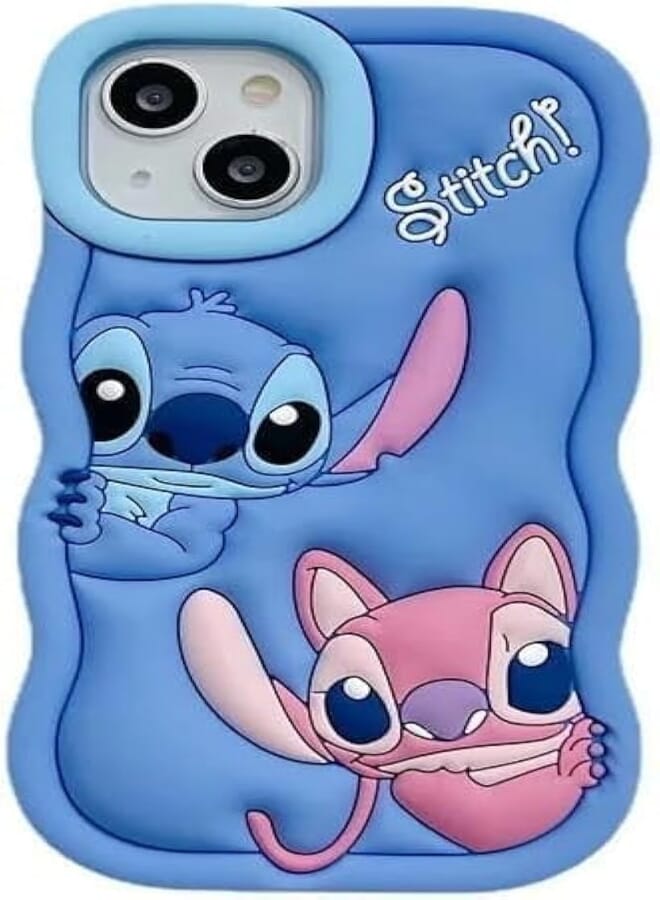 Next store 3D Cartoon Silicone Case Compatible with iPhone 11 Cute Cartoon Animal Character Anti-Fall Silicone Protective Cover (iPhone 11) (Style 1)