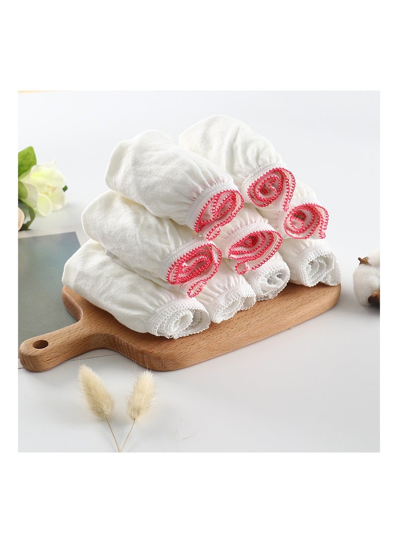 Disposable Cotton Briefs for Women, Lightweight Soft Breathable Underwear for Travel Hospital Outdoor Business Trips Menstruation Puerperium Pregnancy, 25 Pcs - L Size