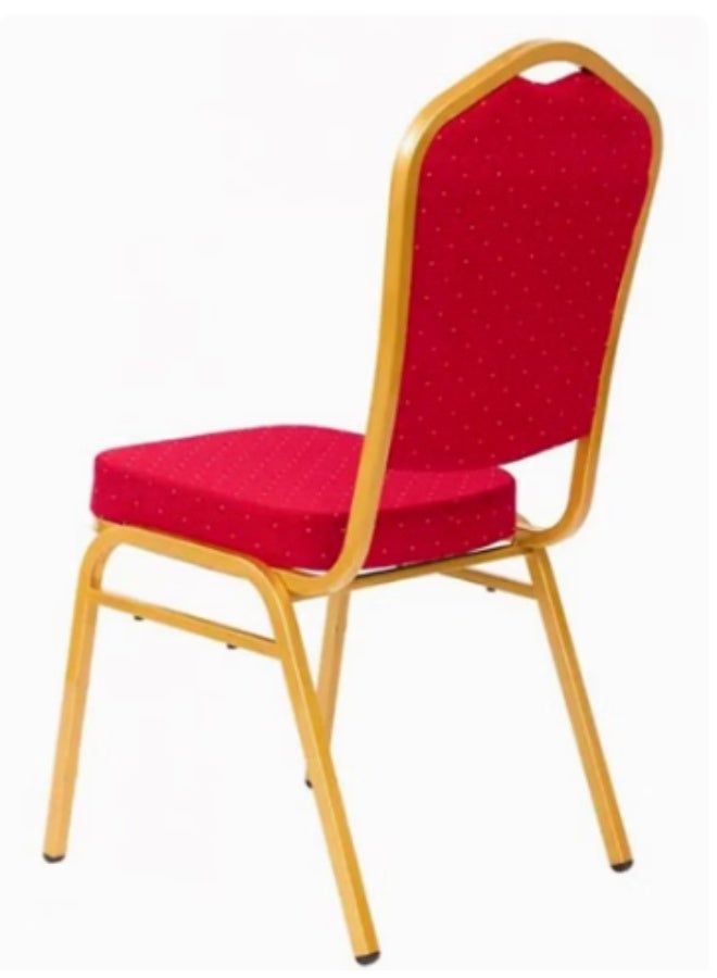 Dining chair set of 4 chairs, one chair with a memory foam seat and sturdy steel legs for the dining room/kitchen - Image 2