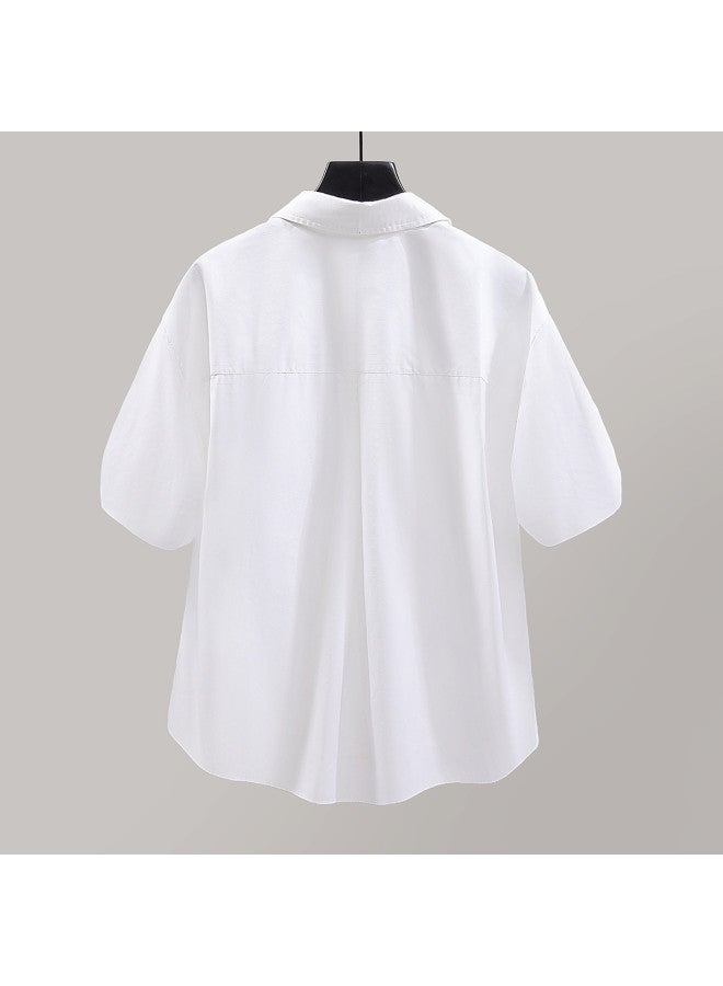 Cypress House 2025 Summer New Women's Casual Office Blouse - Loose Fit & Plus Size Available - Image 3