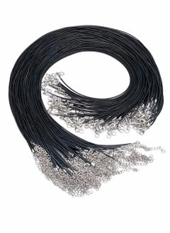 100Pcs Black Waxed Necklace Cord with Lobster Clasp Bulk for Bracelet Making - pzsku/Z698BE9E5B12B8ACFAE4AZ/45/_/1660109845/00fe3fe6-b5c9-465b-ad98-0a4bc929223b