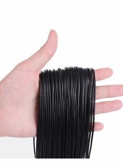 100Pcs Black Waxed Necklace Cord with Lobster Clasp Bulk for Bracelet Making - pzsku/Z698BE9E5B12B8ACFAE4AZ/45/_/1660109845/482c348a-e1d6-44dc-a406-14dc29cbfdb4