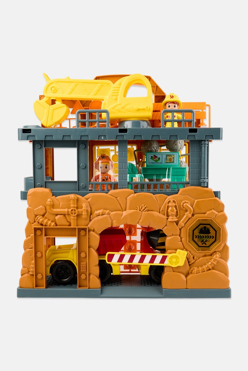 CHAP MEI 33 Pieces Tiny Kiddom Constructor Vehicle Playset - Image 1