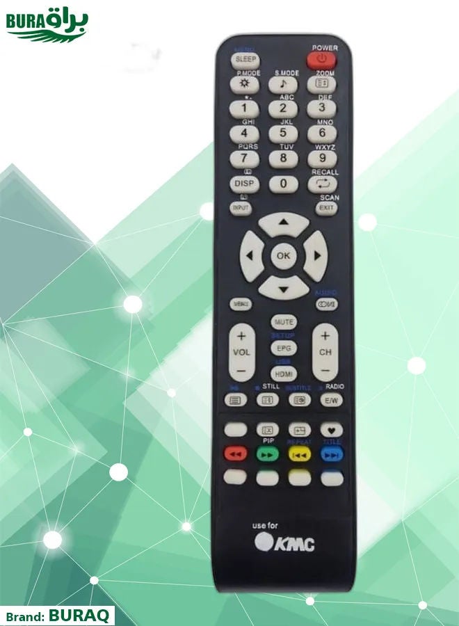 BURAQ Remote Control For Smart Kmc Tvs - Image 1