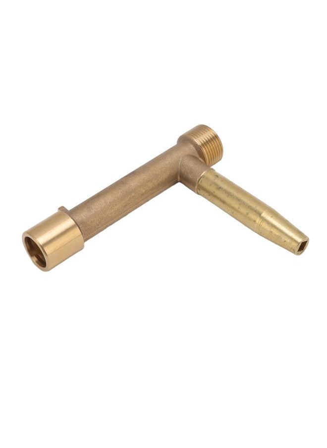 Thoraya - Quick Water Intake Valve Key G1 Male Thread Brass Quick Coupler Valve Hose for Underground Irrigation - Image 1