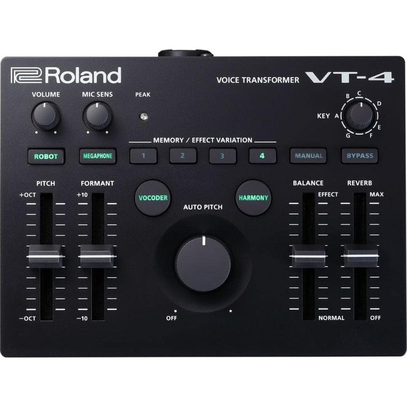 Roland VT4 Vocal Transformer Black