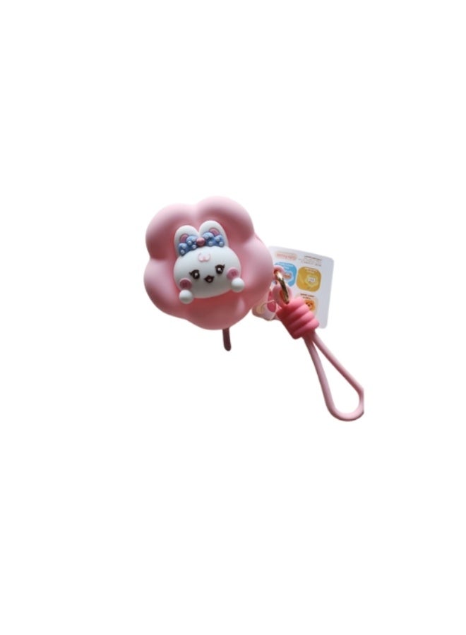 Moon Berry Cute Cartoon Silicone Water Coin Pouch with Keychain Strap - Image 5