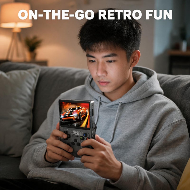 R36S Handheld Game Console with Dual Joystick, HD 3D, Retro GBA Emulator - Image 4