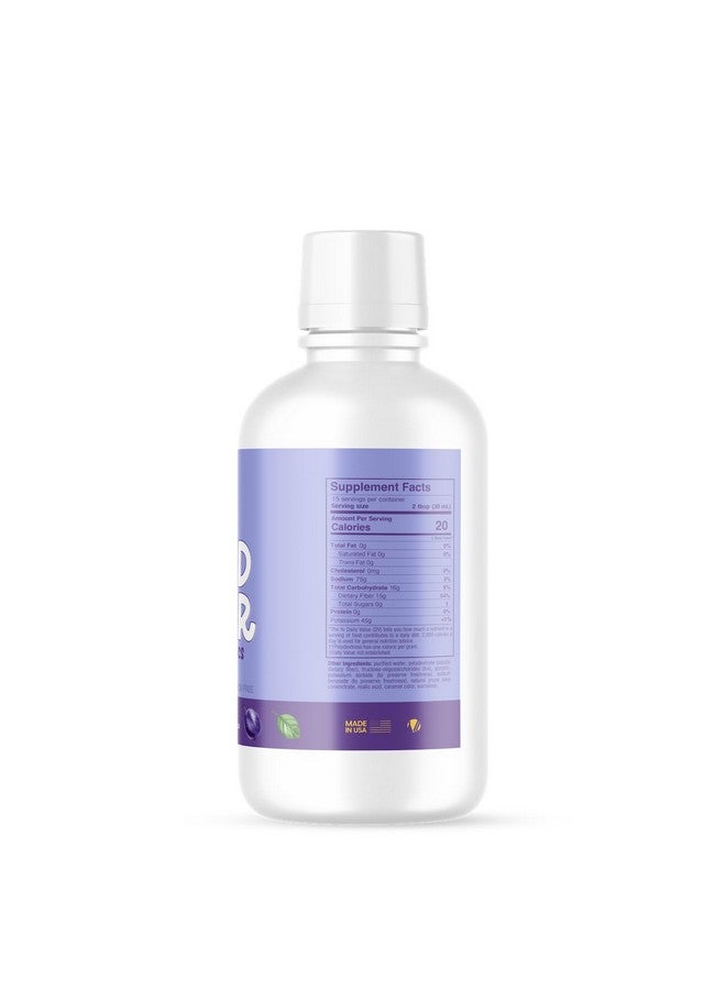 Llorens Pharmaceutical LLORENS PHARMACEUTICAL Liquid Fiber 15 Grams Soluble Fiber, No Sugar, Regularity and Soft Stools - Prune Flavor - 30 FL oz  - Image 2