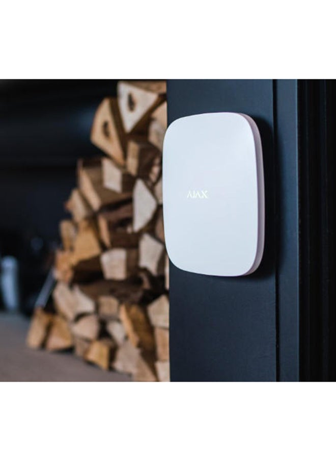 Ajax Hub - White | Smart Central Security Hub for Home & Office  - Image 1