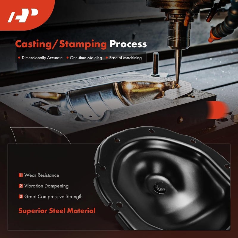 A-Premium Rear Differential Cover for Chevy and GMC - Image 4