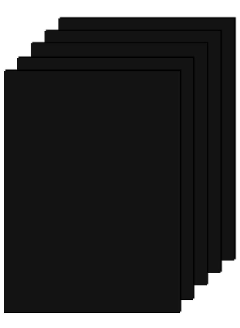 كرافت ماجيك CRAFT MAGIC ، لوح رغوة أسود A4 ، بسمك 5 مم لصنع النماذج ، صور التركيب ، العروض التقديمية ، مشاريع الفنون والحرف اليدوية حزمة من 10 - Image 1