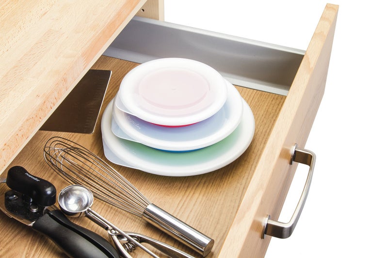 PREPWORKS Progressive Prepworks Thinstore Collapsible Prep/Storage Bowls with Lids - Set of 3 - Image 3