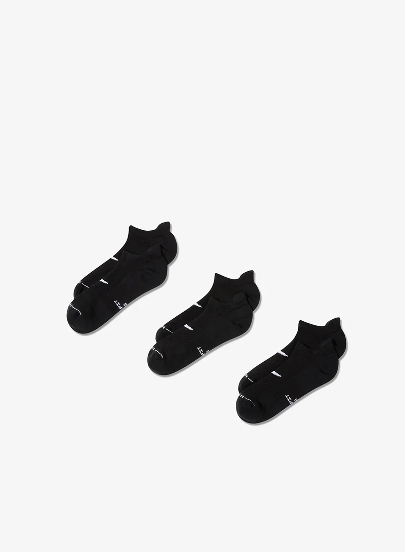 Nike 3-Pack Everyday Elevated No Show Socks