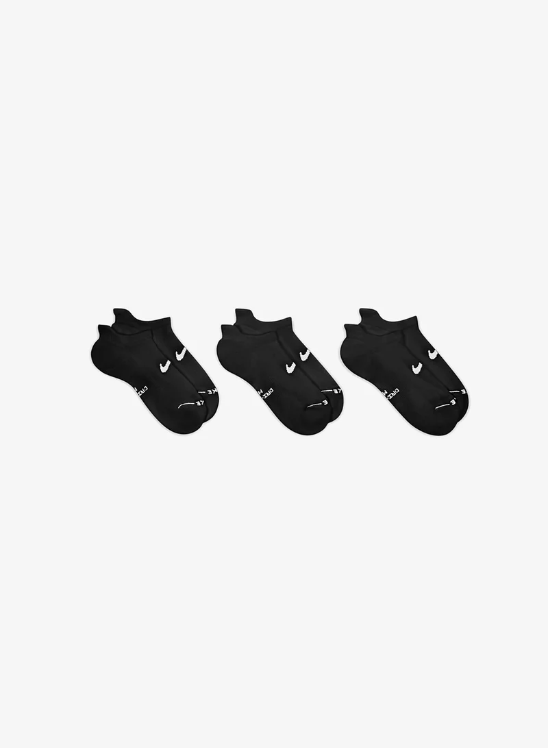 Nike 3-Pack Everyday Elevated No Show Socks