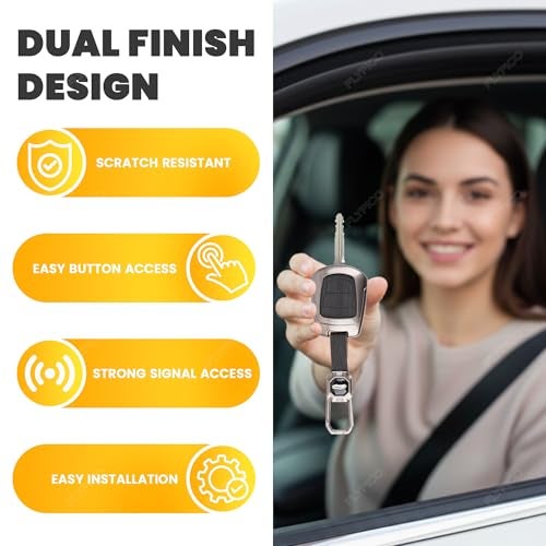 Coll of Fest® Metal Silicon Key Cover Compatible for i10 Grand | New Santro | Eon | Metal and Silicon Protection Special Feature Visible in Low-Light Conditions - Image 3