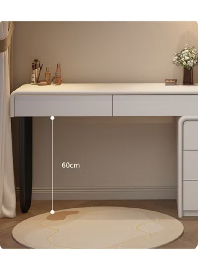 كيكي طاولة زينة عصرية ذكية مزودة بمرآة LED - طاولة زينة أنيقة لغرف النوم والمعيشة - Image 3