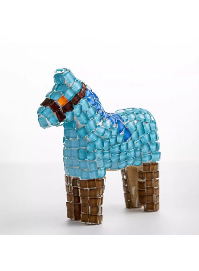 On The Weight Of The Mosaic Free Stone Multi-glitter Powder Crystal Patch Parent-child Handmade Art Material Package-Color:Autumn Night Blue Free Stone 1kg  - Image 4