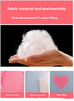 SISGL 1-Piece Lovely Hello Kitty Cartoon Character Soft Stuffed Toy Ultra Soft Short Plush Cuddle Pillow Buddy  - Image 3