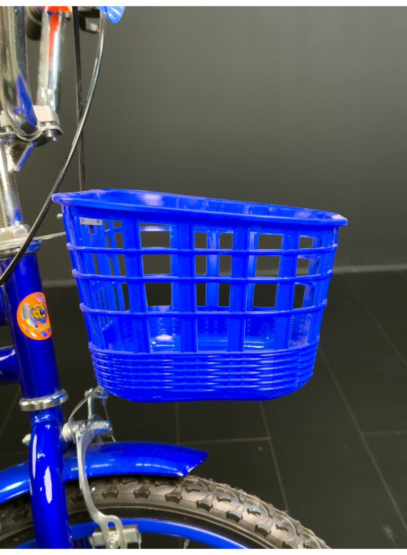 تايجر دراجة أطفال تايجر 20 بوصة مع سلة أمامية وكرسي خلفي – مناسبة للأعمار 6 إلى 10 سنوات - Image 4