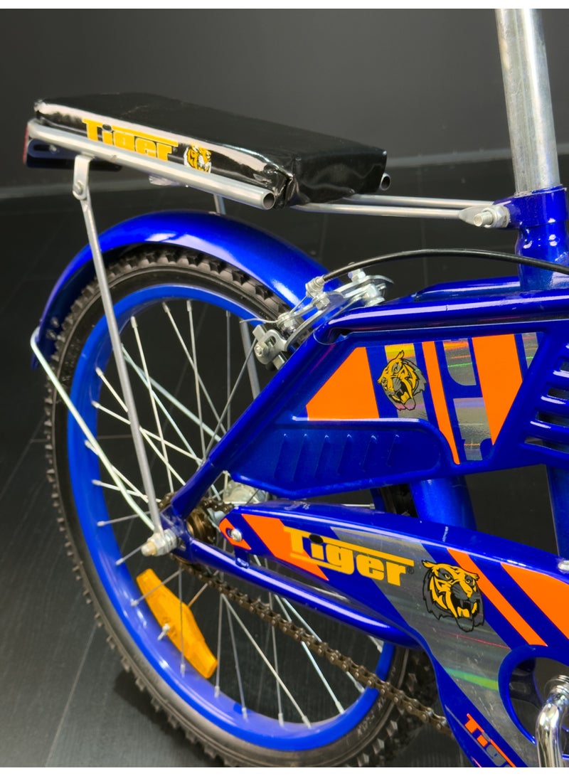 تايجر دراجة أطفال تايجر 20 بوصة مع سلة أمامية وكرسي خلفي – مناسبة للأعمار 6 إلى 10 سنوات - Image 5