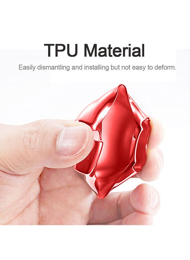 NIBEMINENT Electroplating Single-shell Car Key Case With Ring - Image 5