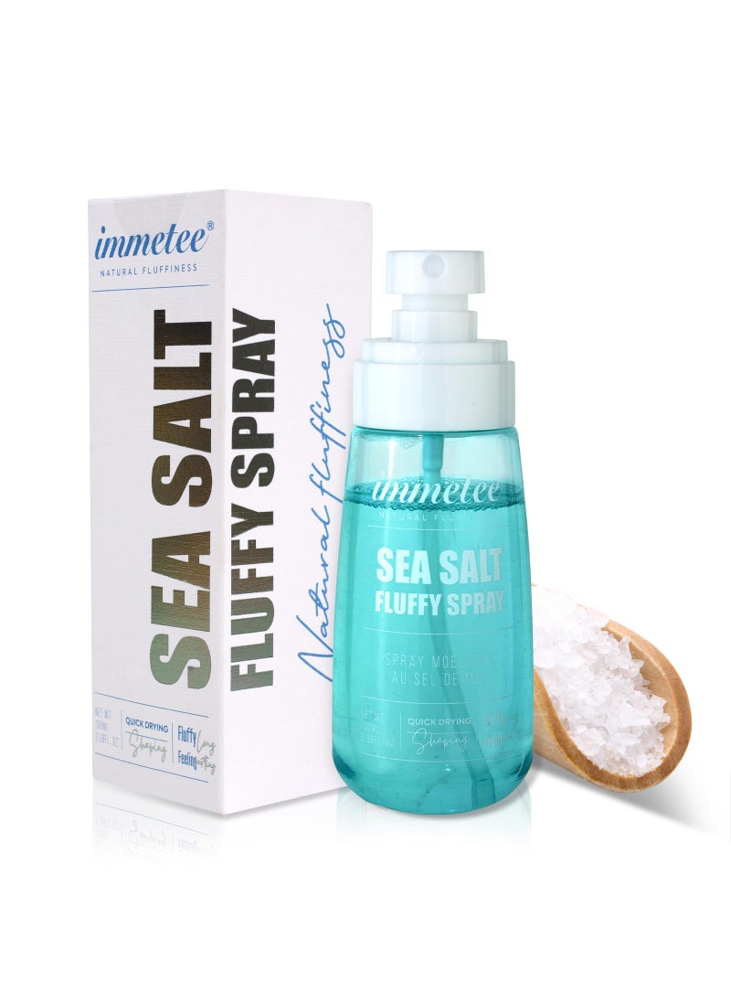 Immetee immetee Sea Salt Texture Spray, Instant Volume Boost, Full-Lift Volumizer for All Hair Types, Safe for Color-Treated, 3.38 Fl. Oz 