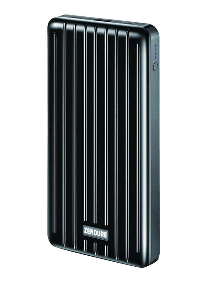 ZENDURE 10000 mAh Portable Power Bank Black - Image 1