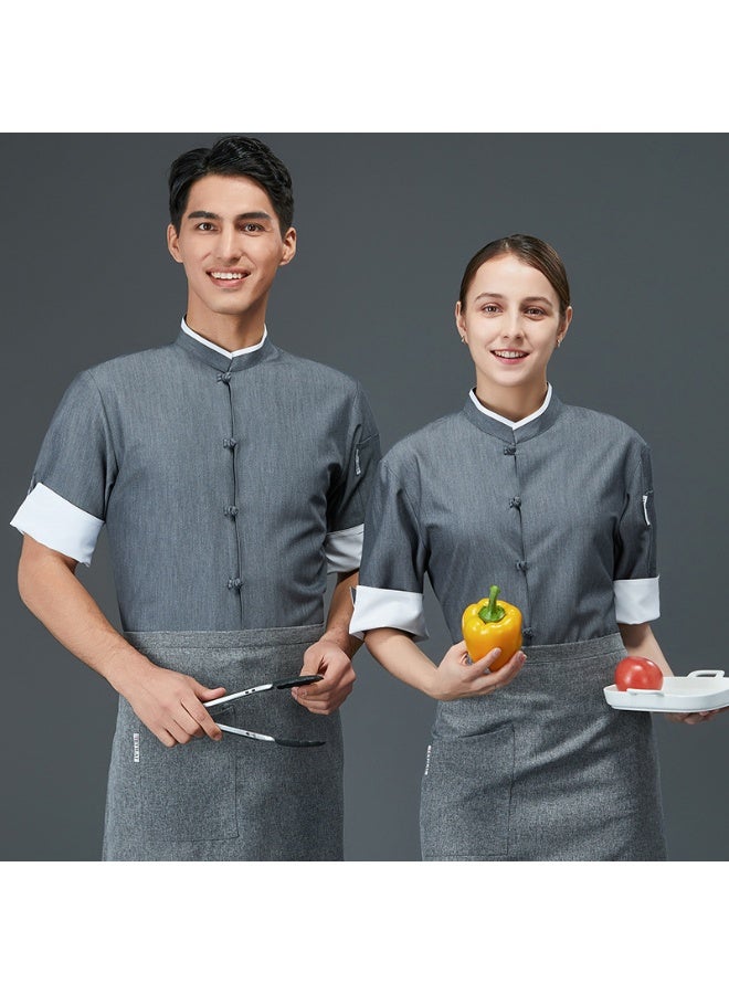 KUYING New Chef's Clothing Work Clothes
