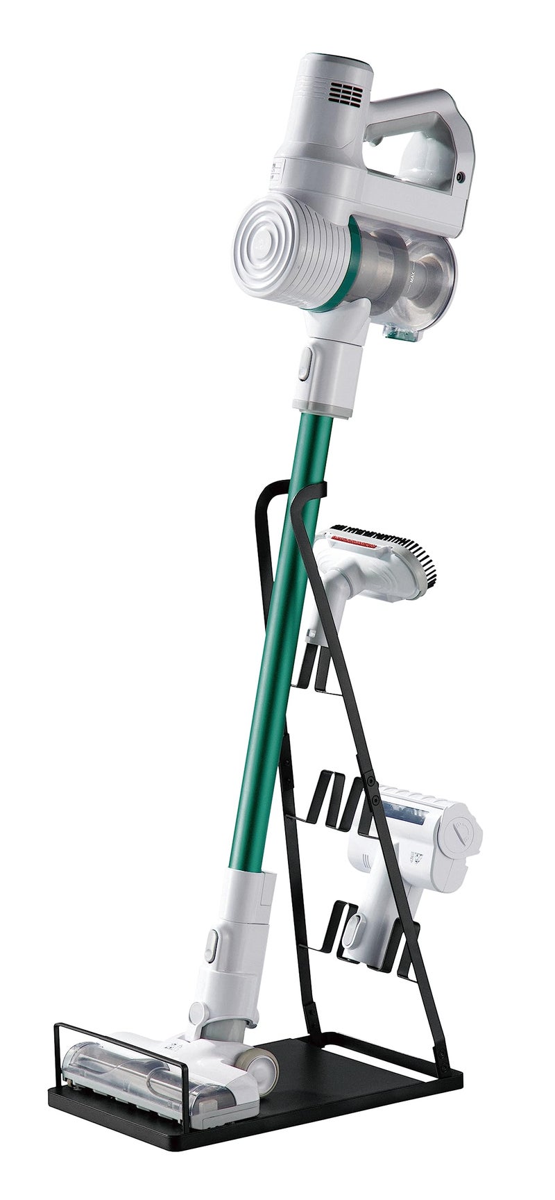 Mount Plus Mount Plus HAB505 Universal Stick Vacuum Cleaner Stand Made for Dyson V15 V11 V10 V8 V7 V6  Stand Made For Shark LG Samsung Hoover Eureka Rainbow Stick Vacuums  6 Hooks With Stable Metal 