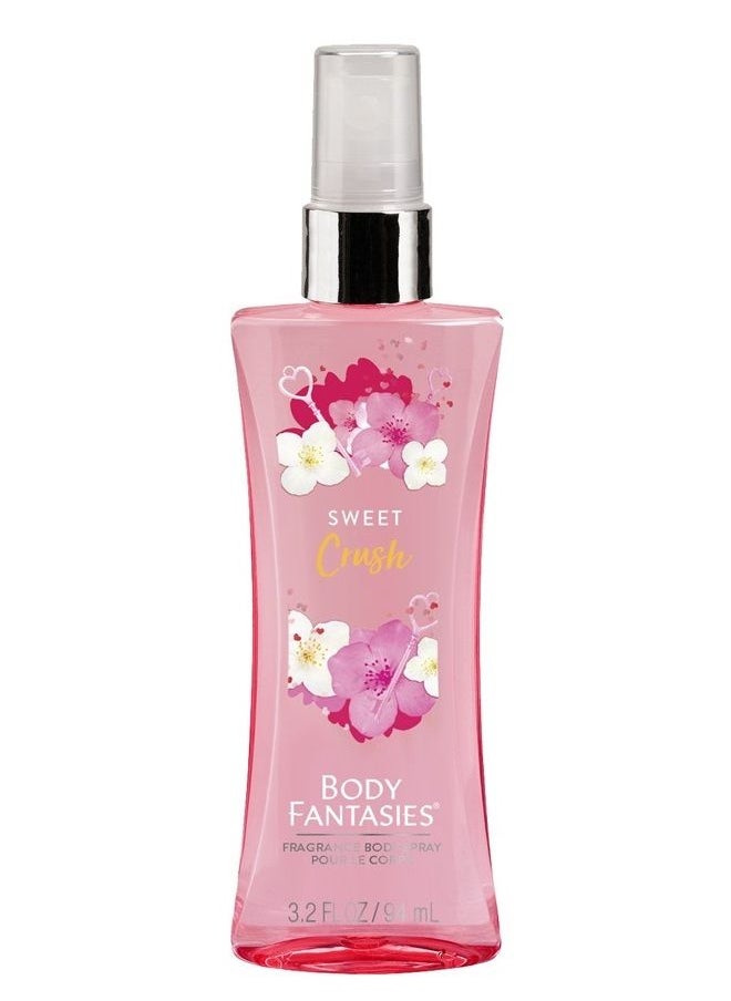 BODY FANTASIES - (1 Bottle Fragrance Body Spray - Sweet Crush Scent - 3.2 fl oz - Image 1