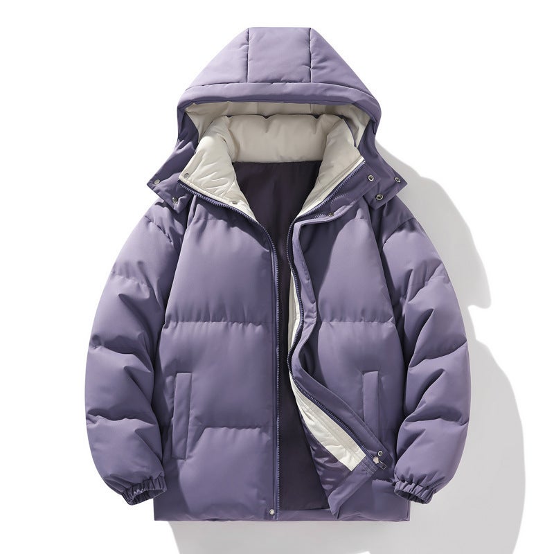 2024 Men'S Clothing Explosions Season Cotton-Padded Jacket Men And Women With The Same Tide Brand Warm Cotton-Padded Jacket Cotton-Padded Clothes Coat - Image 4