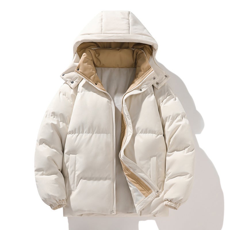 2024 Men'S Clothing Explosions Season Cotton-Padded Jacket Men And Women With The Same Tide Brand Warm Cotton-Padded Jacket Cotton-Padded Clothes Coat - Image 2