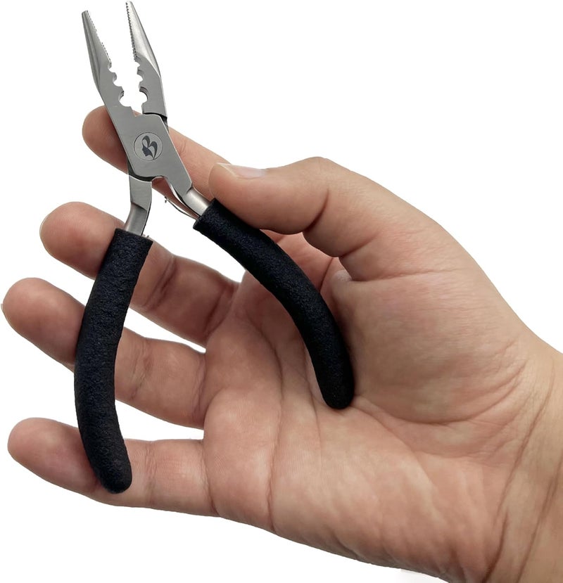 Miracle MIRACLE 3Hole Hair Extension Pliers 5 Inch Micro  Nano Ring Hair Extension Beads Closer and Remover Tool