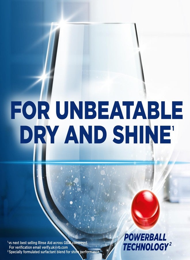 Finish | Finish Dishwasher Rinse & Shine Aid | Lemon| 400ml | For Drier Glasses and Spot Prevention - Image 2