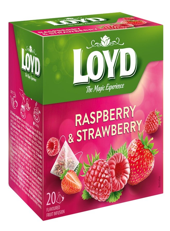 LOYD Raspberry & Strawberry Flavoured Fruit Tea | Best Price UAE ...