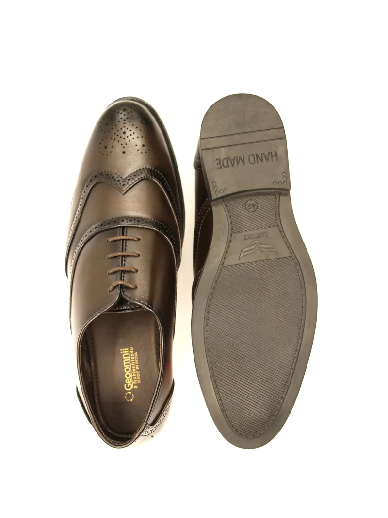 Geoomnii Formal Lace-Up Shoes for Men – Classic Dress Shoes for Office, Parties & Special Occasions