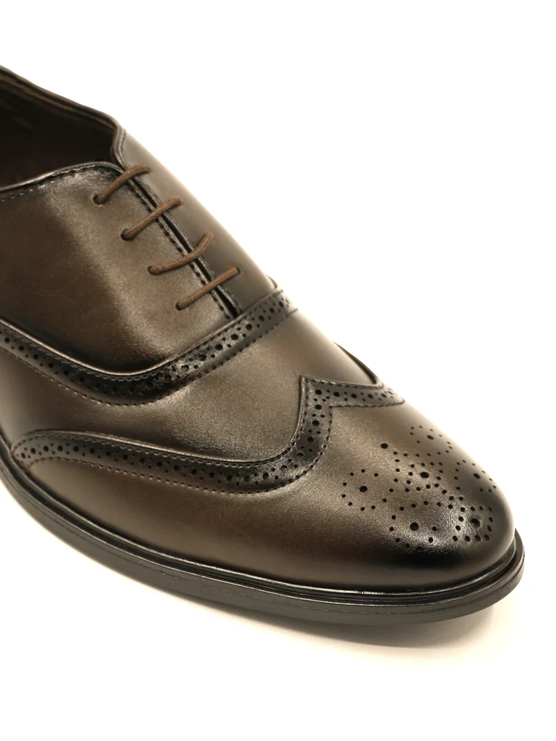 Geoomnii Formal Lace-Up Shoes for Men – Classic Dress Shoes for Office, Parties & Special Occasions