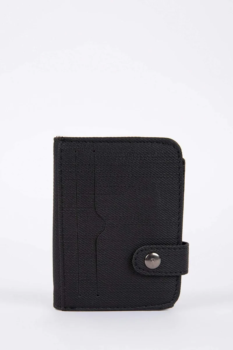ديفاكتو Faux Leather Wallet