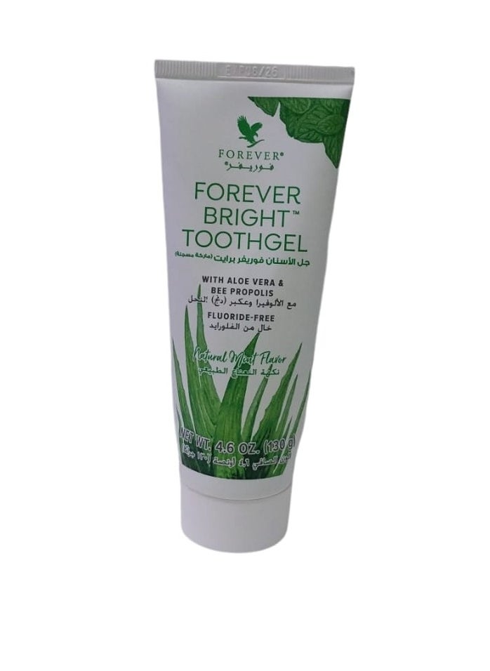 Forever Living - FOREVER BRIGHT TOOTHGEL, Natural Teeth Whitener, Brightening, Removing Stains, Keeping Oral Fresh, for kids and adults, sensitivity, mint taste, toothpaste - Image 1