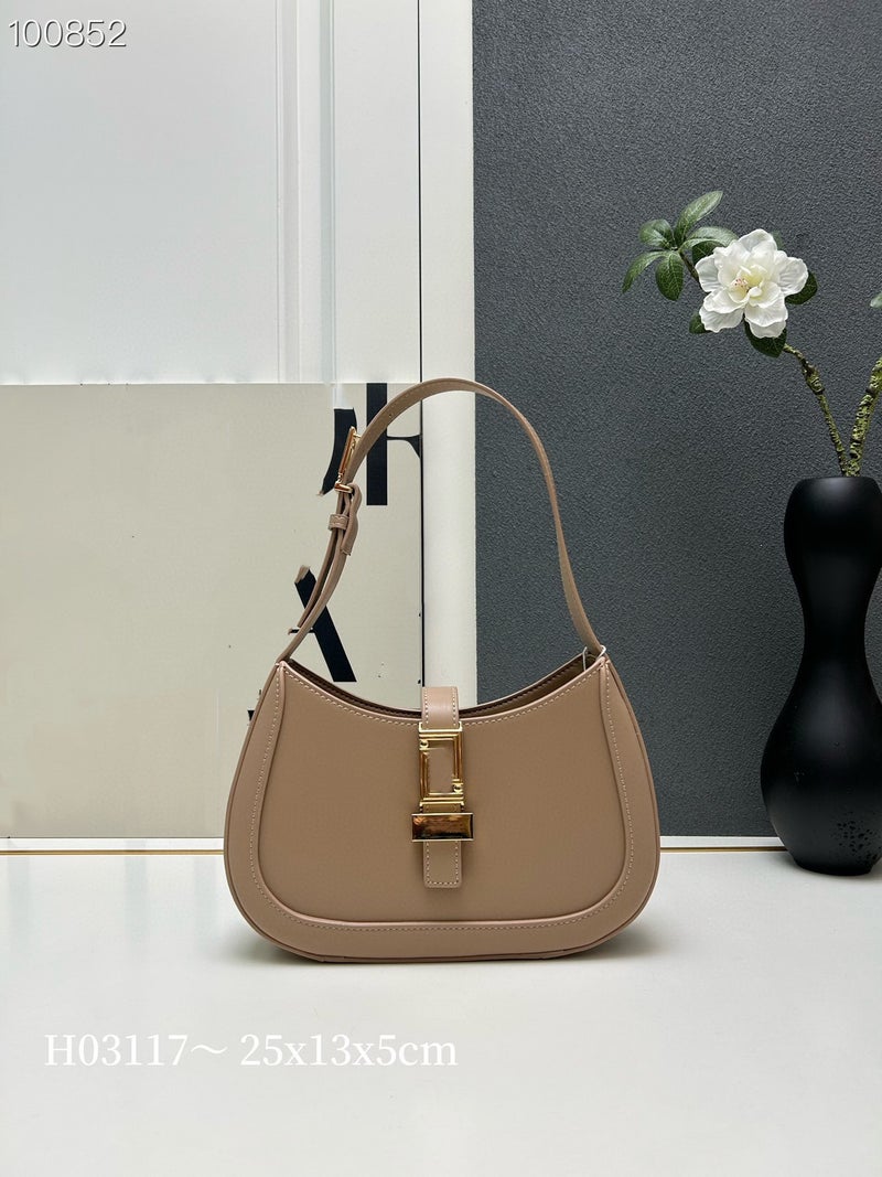 Niche Star'S Same Style Bag For Women High-End Retro Magnetic Buckle Armpit Bag Saddle Bag Shoulder Satchel - Image 5