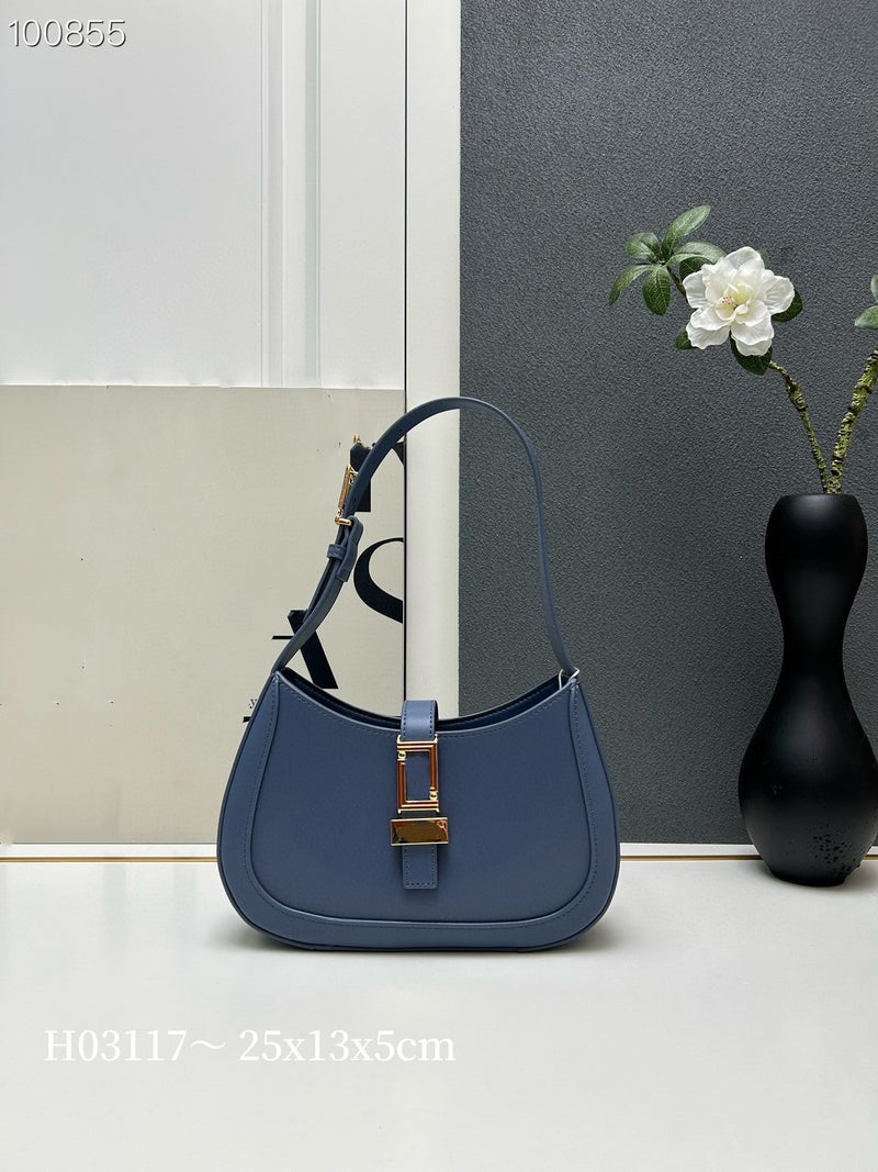 Niche Star'S Same Style Bag For Women High-End Retro Magnetic Buckle Armpit Bag Saddle Bag Shoulder Satchel - Image 4